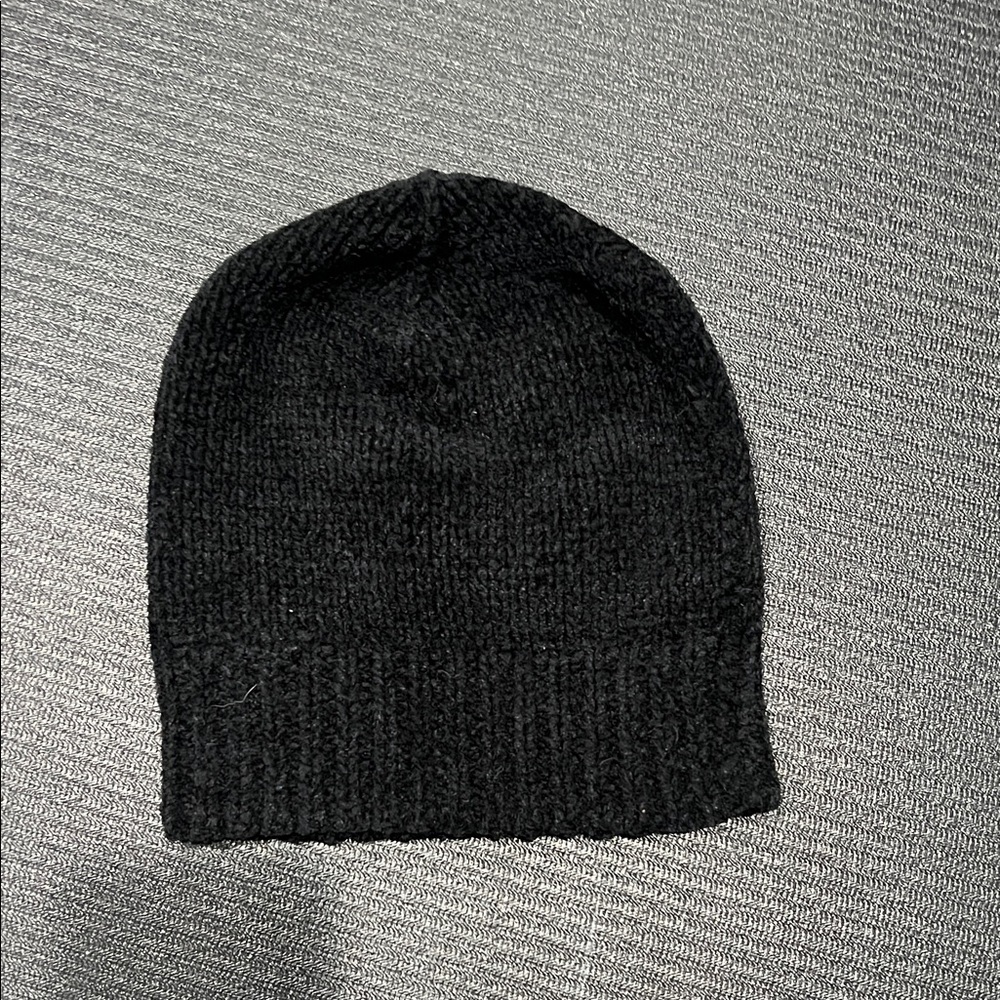 Black Knit Beanie